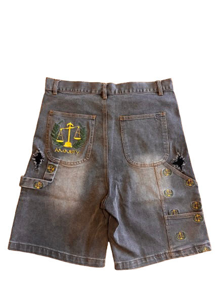 Amnesty Logo Carpenter Jorts